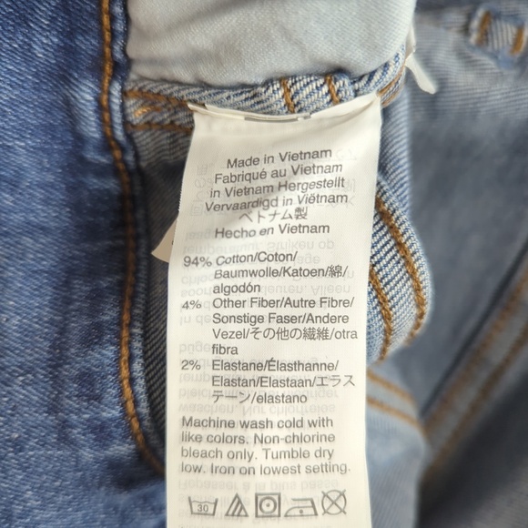 Madewell 10” High Rise Skinny Button Fly Jeans - Picture 12 of 13